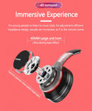 Lenovo hd200 fones de ouvido bluetooth over-ear dobrável computador sem fio canc