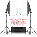 SH 50x70CM Fotografia Softbox Kits de iluminação Equipamento profissional de sis