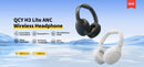 Qcy h3 lite anc fones de ouvido sem fio/com fio bluetooth 5.3 dobrável sobre a o