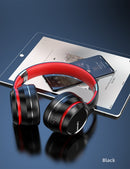 Lenovo hd200 fones de ouvido bluetooth over-ear dobrável computador sem fio canc