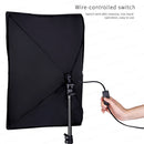 SH 50x70CM Fotografia Softbox Kits de iluminação Equipamento profissional de sis