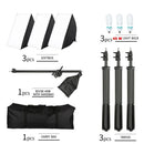 SH 50x70CM Fotografia Softbox Kits de iluminação Equipamento profissional de sis