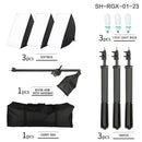 SH 50x70CM Fotografia Softbox Kits de iluminação Equipamento profissional de sis