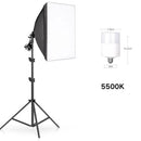 SH 50x70CM Fotografia Softbox Kits de iluminação Equipamento profissional de sis